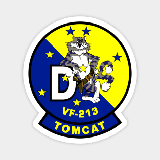 F-14 Tomcat - VF-213 Tomcat D - Clean Style Magnet