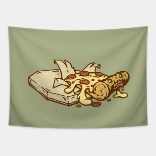 PIZZA MONSTER Tapestry