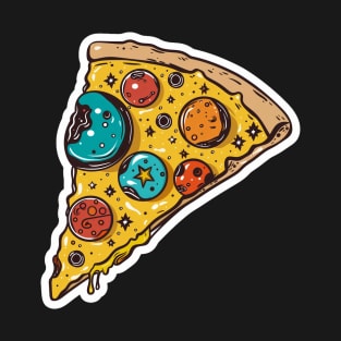 Pizza Slice of the Cosmos T-Shirt