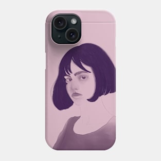 Purple Girl Phone Case