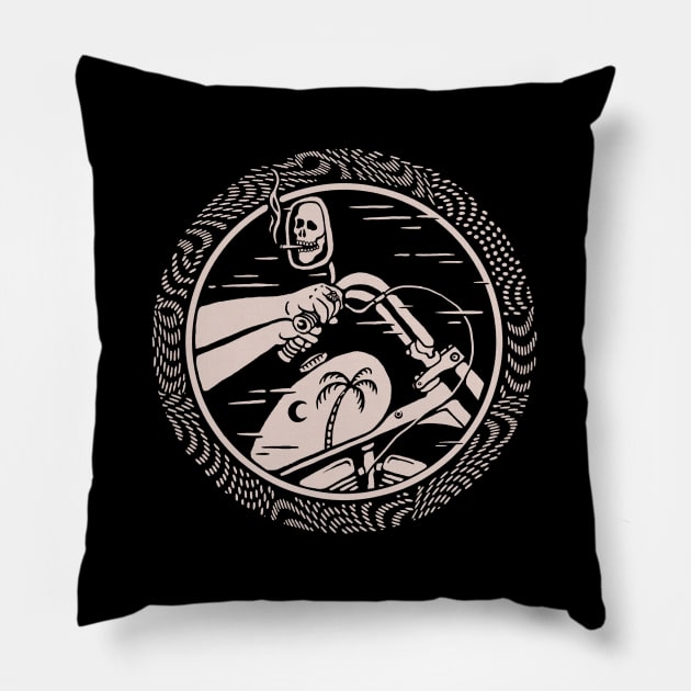 Chopper Ride Pillow by TomLinke