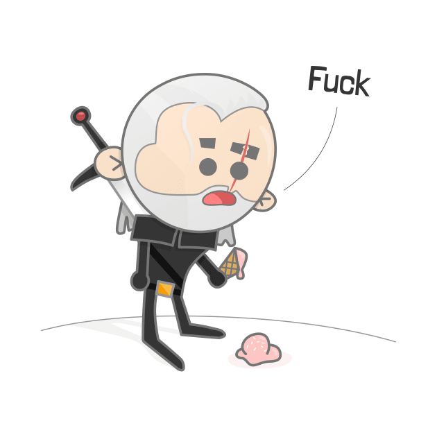 Witcher dropped his ice cream by jurgen