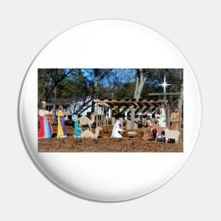 Nativity Scene Pin