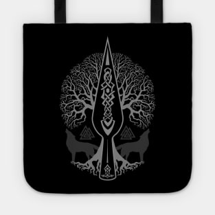 Gungnir - Spear of Odin and Tree of life  -Yggdrasil Tote