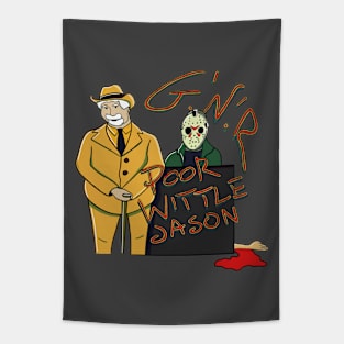 Poor Wittle Jason Vorhees Tapestry