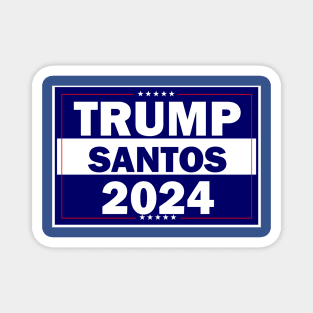 Dream Team Candidates for 2024 Election - Trump Santos Magnet