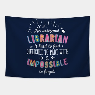 An awesome Librarian Gift Idea - Impossible to Forget Quote Tapestry