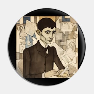 Franz Kafka author Pin