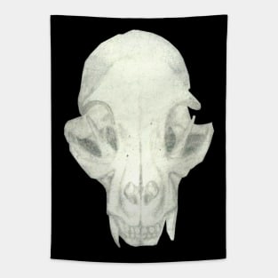 Kitten Skull Tapestry