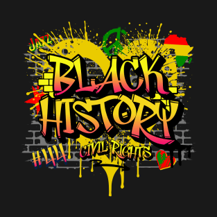 Black History - Civil Rights - Jazz T-Shirt