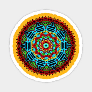 Sun Mandala Magnet