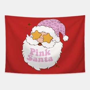 pink santa Tapestry