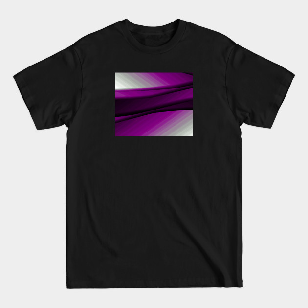 Asexual Pride Simple Gradient Layers - Ace Pride - T-Shirt