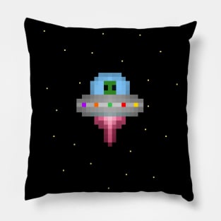 Retro Gamer UFO Pillow