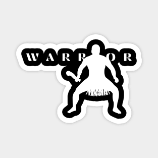 Primitive Warrior Hero Magnet