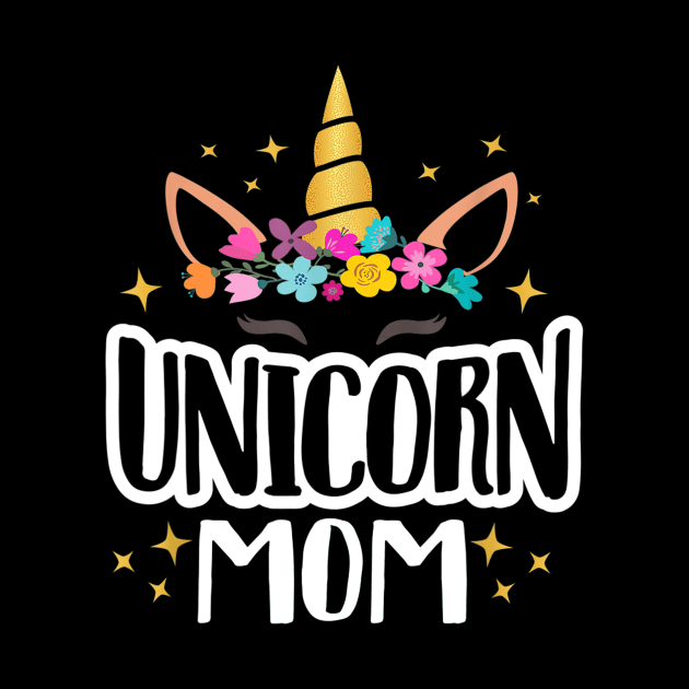 Unicorn Mom Unicorns Birthday Party Squad Matching by jordanfaulkner02