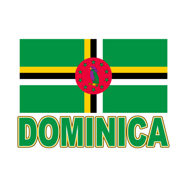 The Pride of Dominica - National Flag Design by Naves