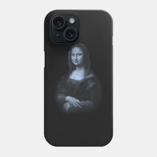 Mona Lisa in Blue Phone Case