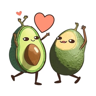 Happy Dancing Avocado T-Shirt