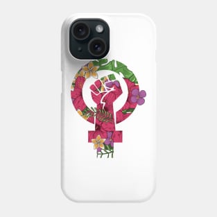 Awesome Floral Fist Hippie Power Hipster Peace Phone Case