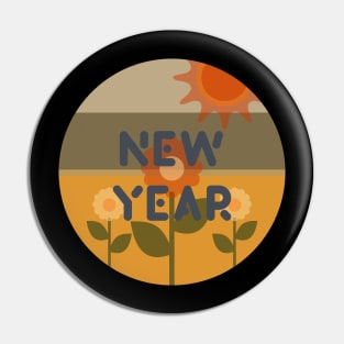 New year Pin
