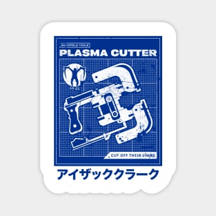 Plasma Cutter Blueprint Magnet