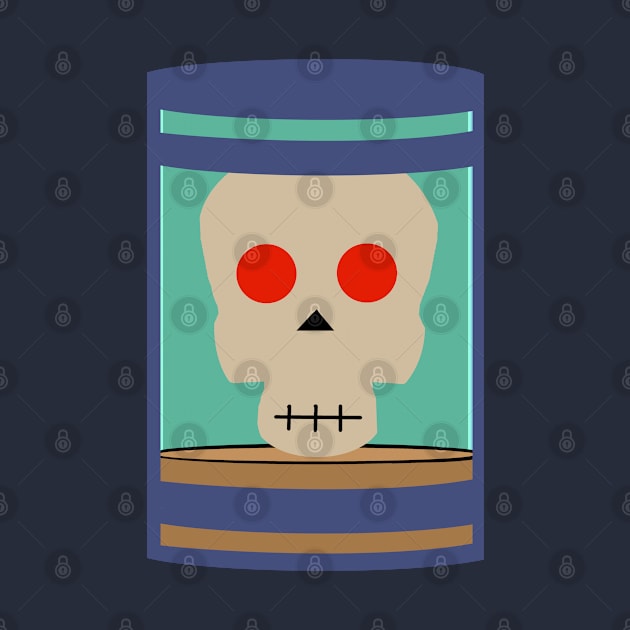 Skull Jar by DavinciSMURF