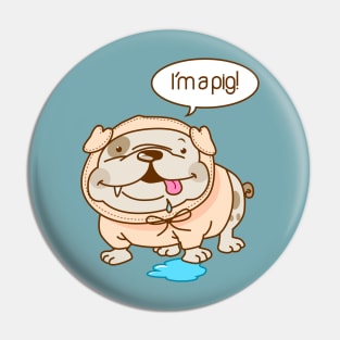 Bulldog - pig Pin