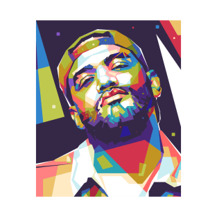 Joyner Lucas Colorful with Background T-Shirt