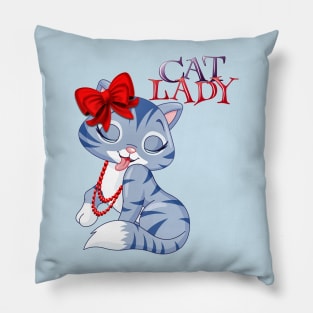 Cat Lady Pillow