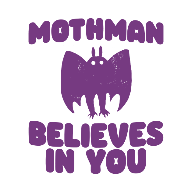 Mothman Believes In You Cryptid by Y2KERA