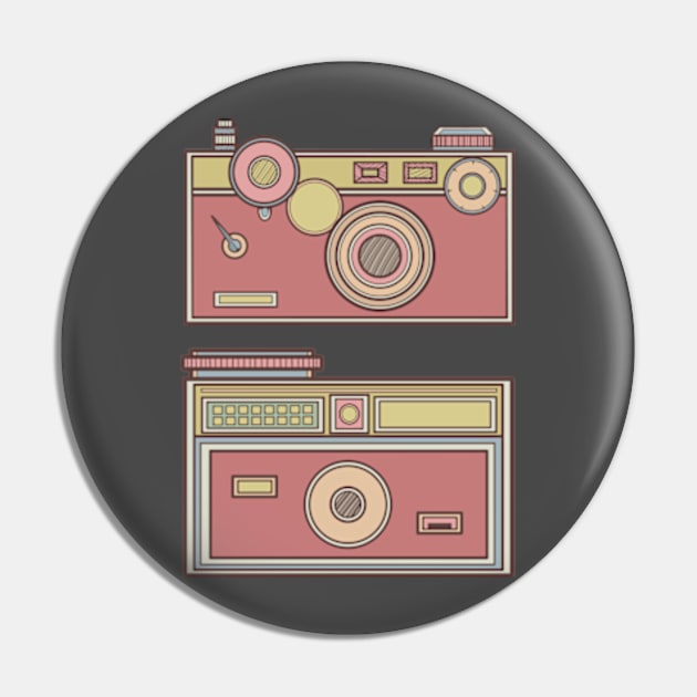 Retro Camera Pin by milhad