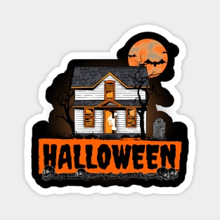 Haunted House Halloween! Magnet