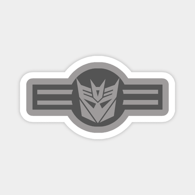 Decepticon Blackout (Roundel) Magnet by Ironmatter