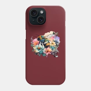 Floral Bee Watercolor 3.0 Phone Case