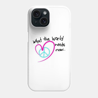 Love peace Phone Case