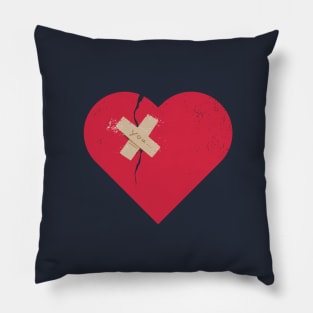 Mended Heart Valentine's Day Pillow