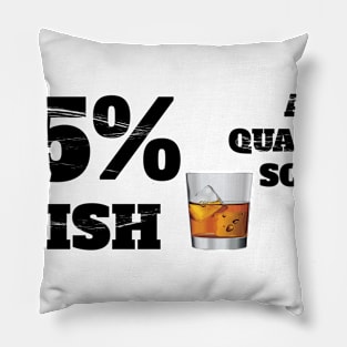 75% Irish destressed Pillow