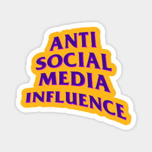 ANTI SOCIAL MEDIA Magnet