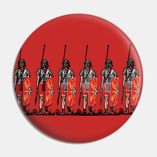 Roman Legionaries Pin by WonderWebb