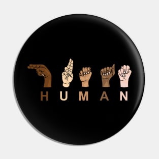 Colorful Race_Human Pin