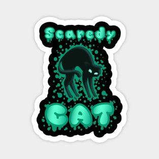 Scardey Cat Magnet