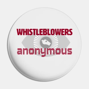 Whistleblowers Anonymous Pin