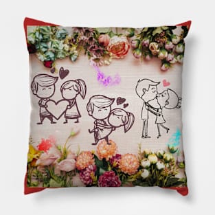 Love Story Pillow