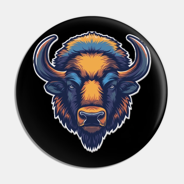 bison Pin by Mary_Momerwids