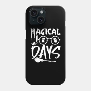 Magical 100 Days Funny School Boys Girls Kids Gift 100 Days Of School Phone Case