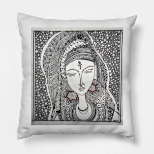 Zen lady Pillow