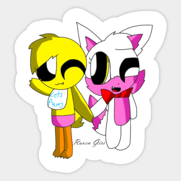 Toy Chica And Mangle Five Nights At Freddys Sticker Teepublic