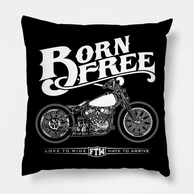 Born Free Pillow by benjistewarts