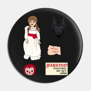 Annabelle | Sticker Set Pin